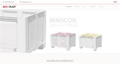Desktop Screenshot of benoplast.com